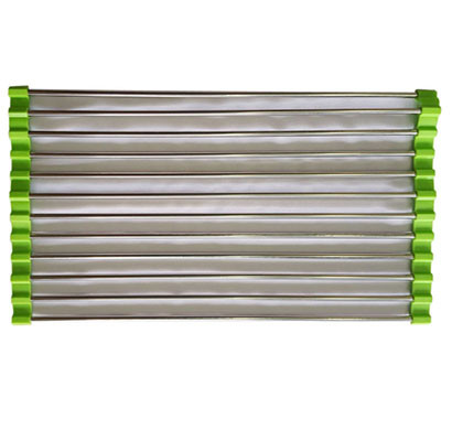 folding dish & vegetable over the top draining rack