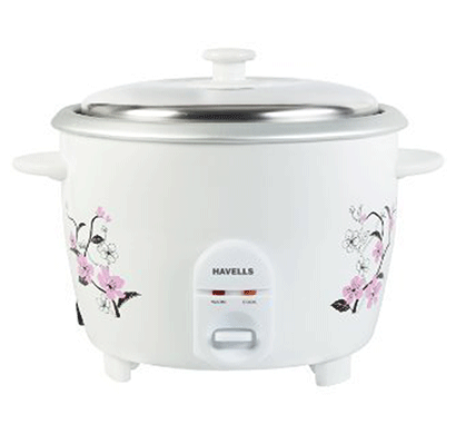 havells others rice cooker,1.8 ltr, white