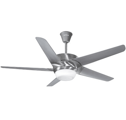 havells- lumos, 1320mm premium underlight ceiling fan, brushed aluminium, 1 year warranty