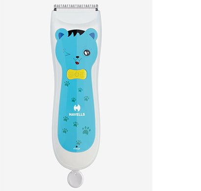 havells- bc1001 rechargeable baby hair clipper blue, 1 year warranty