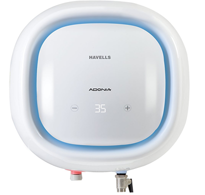 havells- ghwcadtwh015, 15litre white adonia digital storage water heater, 1 year warranty