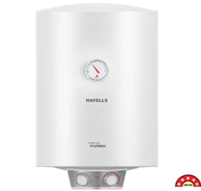 havells- ghwamtswh050, 50ltr monza turbo storage water heater, white, 1year warranty