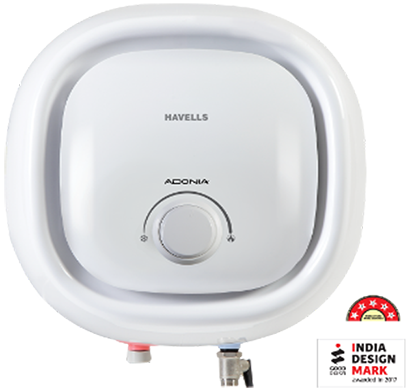 havells - ghwcamtwh025, 25litre white adonia storage water heater, 1 year warranty