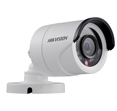 hikvision ds-2ce16c0t-ir ir bullet camera hd 720p cctv outdoor (white)