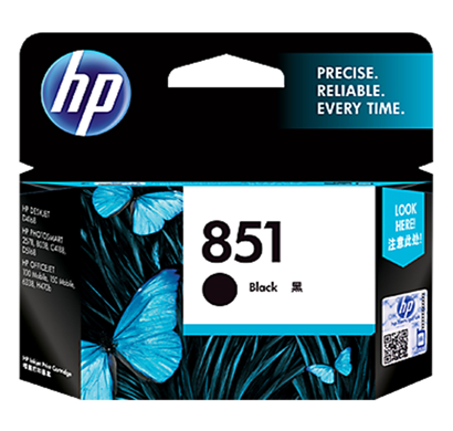 hp 851 black inkjet print cartridge c9364zz