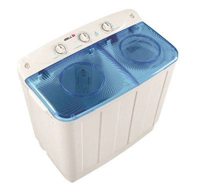 ibell washing machine semi automatic ibl 6.5kg white(1 year warranty)