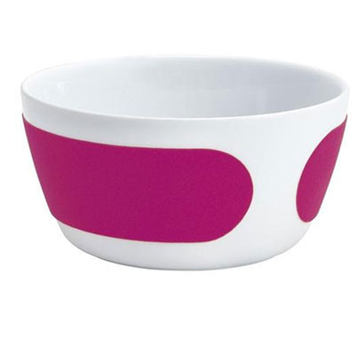 magenta velvet bowl, 14 cm