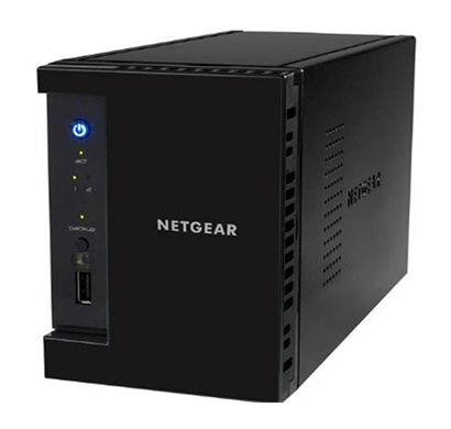 netgear readynas 212 rn21200-100ins 2-bay diskless network attached storage for personal cloud black