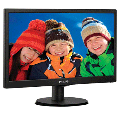 philips 163v5lsb23 15.6 inch led backlit lcd monitor (black)