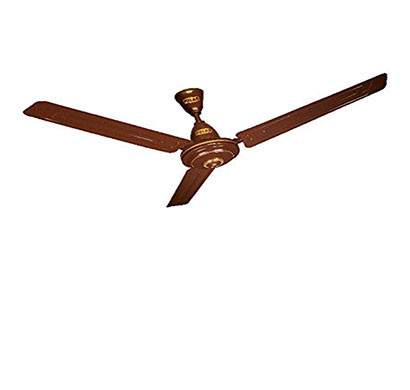 polar megamite (1200mm) electric ceiling fan (brown)