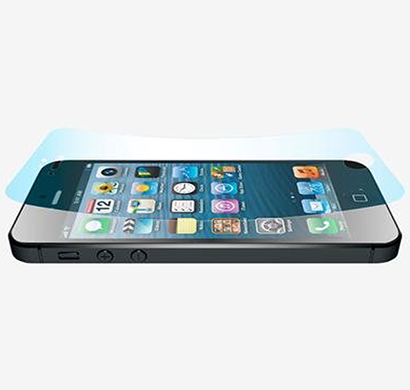 powersupport - upjk-02, support hd anti-glare film set screen protector for apple iphone 5s, 5c, 5