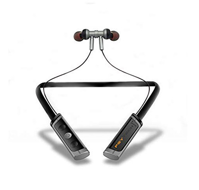 psytech 4d heavy bass neck band style wireless bluetooth headset with mic (black)