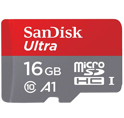 sandisk ultra microsd (sdsqyar-016g-gn6mn) 16gb memory card