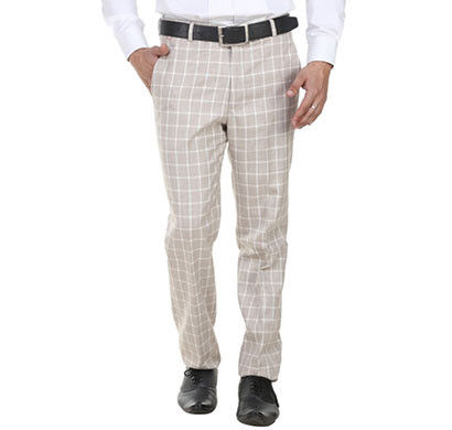 shaurya-f tr-15 regular fit men's beigh trousers