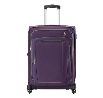 skybags (stgraw55ppl) grand 4w exp strolly 55 (cabin) purple luggage