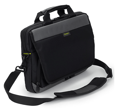 targus citygear 15.6 slim topload laptop case - black