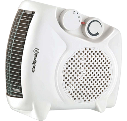 westinghouse - fh-510, fan room heater, white, 1 year warranty