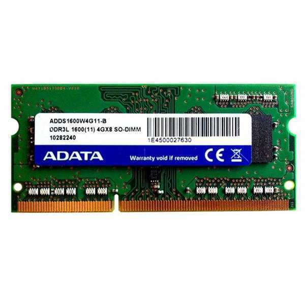 ADATA DDR3 4 GB (1 x 4 GB) Laptop RAM (ADDS1600W4G11-R)