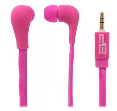 digital essentials headphones & earphone stereo wired headphones(pink, over the ear)