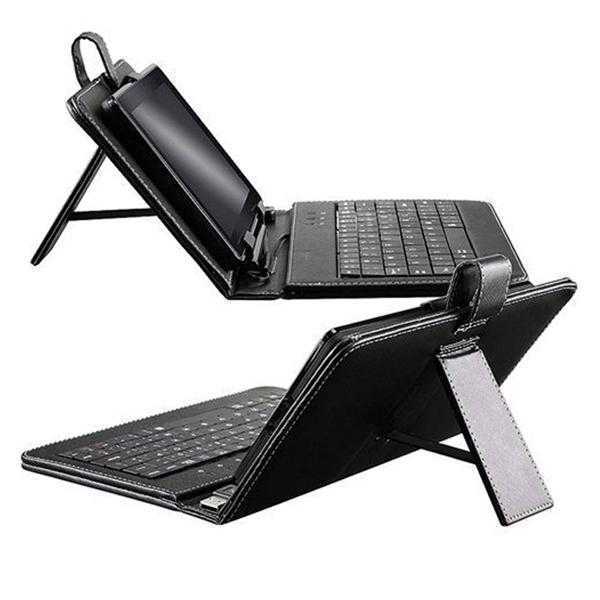 ECellStreet Keyboard Case For Ambrane A3-7 Plus (Black)