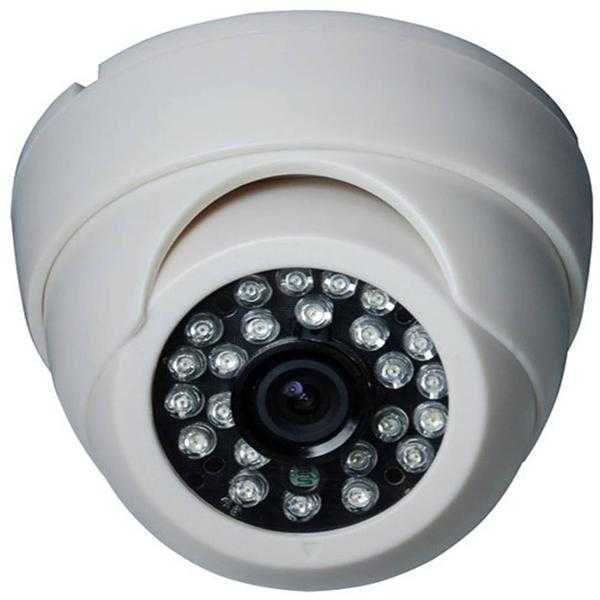 ENTER E-D700IRSW Dome CCTV Camera (White)