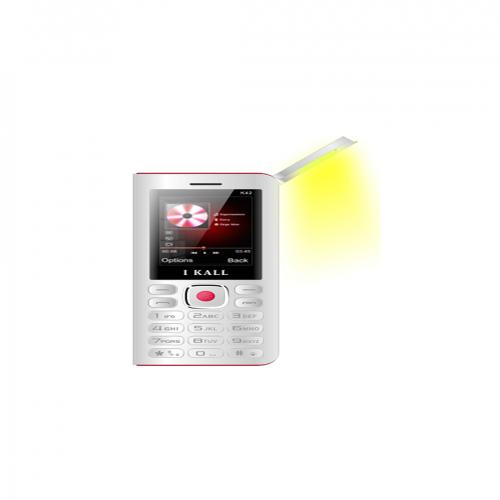 I Kall K42 8000 mAh Powerbank Phone (White & Red)