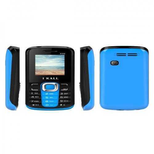 iKall K99 Dual SIM Mobile (Black & Blue)