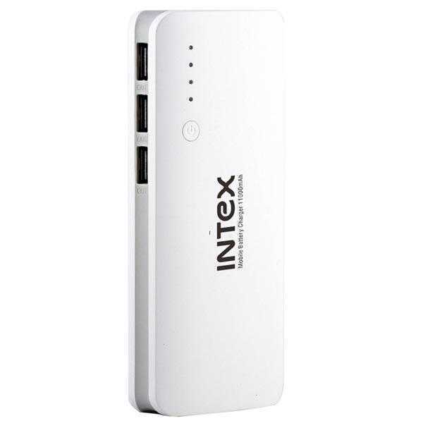 Intex IT-PB11K 11000 mAh Power Bank (White)