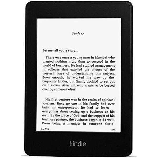 Kindle Paperwhite 3G With Wi-Fi Tablet 4 GB (Black)