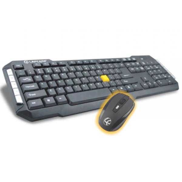 Lapcare 2.4G Wireless Keyboard & Mouse Combo Pack L900