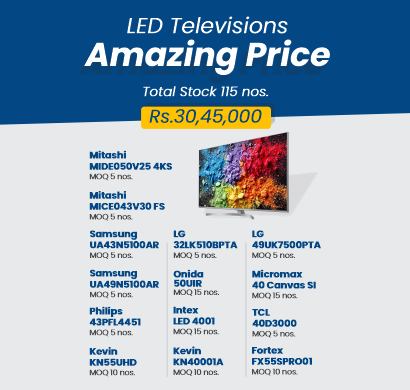 led televisions in bulk