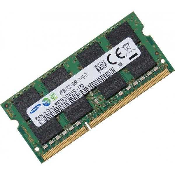 Samsung 8GB (PC3L-12800) DDR3L 1.35V 1600 204-Pin SoDimm Laptop Memory Module M471b1g73bh0-yk0