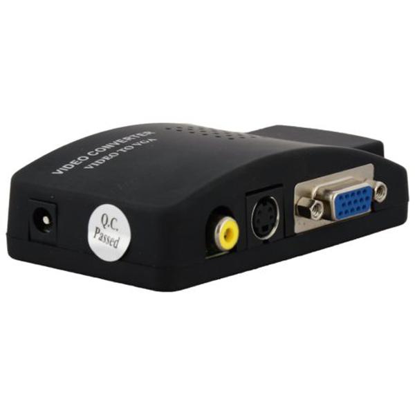 Scm Cable Pal To VGA / AV To VGA Convertor