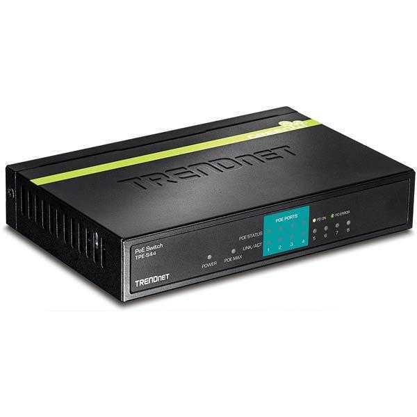 Trendnet 8-Port 10-100Mbps PoE Switch