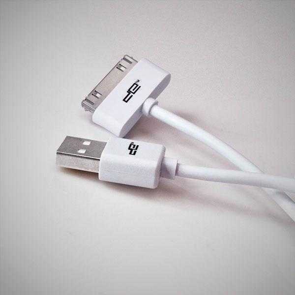 USB Round Cable White - 30 Pin DECA-1002R(WHT30P)