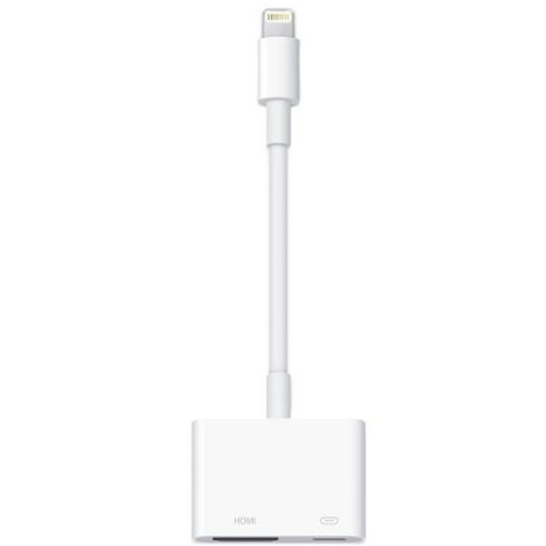 Apple - 885909627653 Lightning Digital AV adapter, White