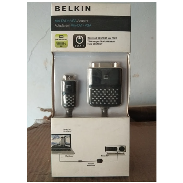 Belkin -mini DVI to VGA Adapter