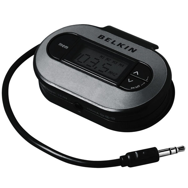 Belkin- car charger iphone, Black