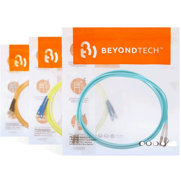 Beyondtech SC to LC Fiber Optic Patchcord OM3 30mtr