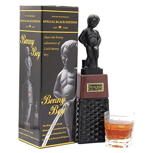 Bonny Boy Liquor Dispenser Square Black Capacity 475 ML