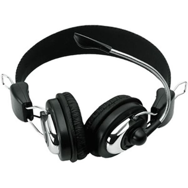 Circle - Concerto 201, Multimedia Headset with Mic, Over the Ear, Black, 1 Year Manufacturing Warranty