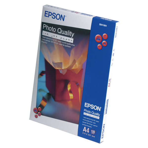 Epson- C13S041061, Super Fine A4 Photo Paper, 1Year Warranty
