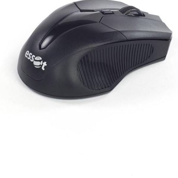 Essot- 003, Wireless Optical Mouse, USB Black, 6 Month Warranty