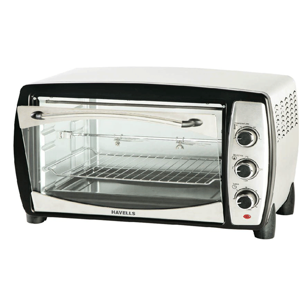 Havells 38 Electric Oven 38 Ltr 38 Rss Otg 1600W Microwave Oven Stainless Steel Silver