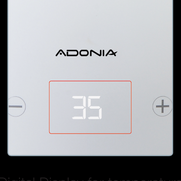 Havells- GHWCADTWH015, 15Litre White Adonia Digital Storage Water Heater, 1 Year Warranty