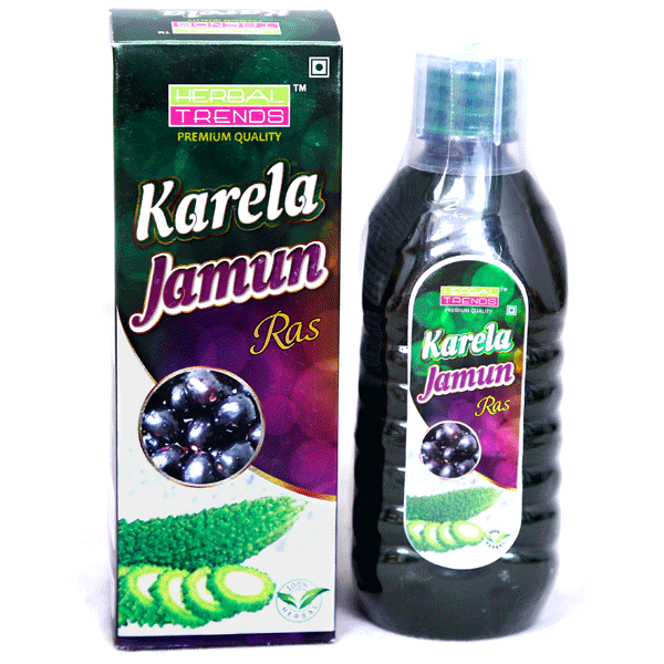 Herbal Trends Premium Karela Jamun Juice- Pure, Fresh, Undiluted, Unadulterated, 100% Natural