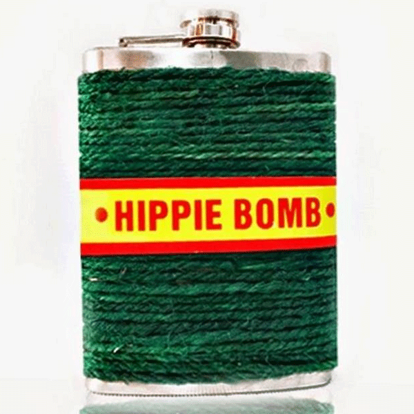 Hippie Bomb Flask (237 ML)