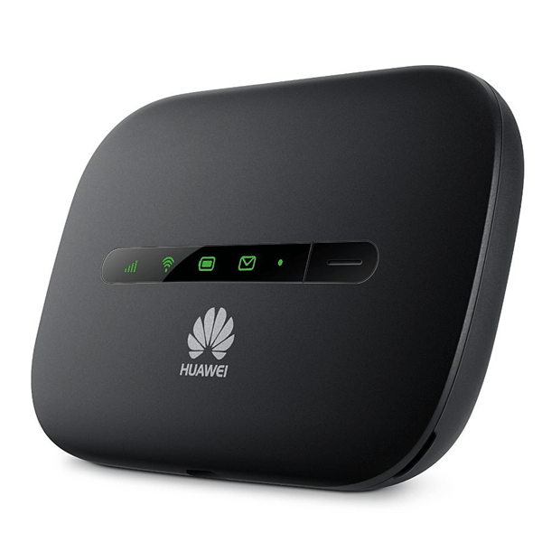 Huawei E5330Bs-2 3G mobile W-Fi router, world's most compact 21 Mbps 3G router Black
