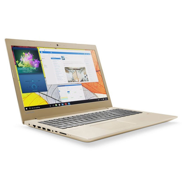 LENOVO IDEAPAD 520 (81BF00K8IH) Laptop (I5-8250U/8GB RAM/2TB HDD/Windows 10/OFFICE H&S 2016/1506 Full HD IPS Anti-glare/Integrated GFX), Golden