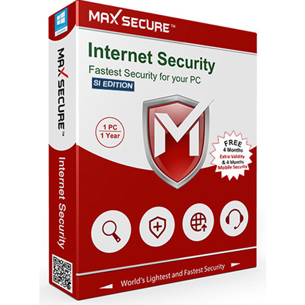Max Secure Internet Security 1User 1 Year